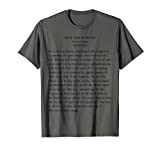 Jane Austen Pride and Prejudice Vintage Text Gift T-Shirt T-Shirt