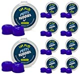 PUTTY BUDDIES Ear Plugs 10-Pair Pack - Soft Silicone Ear Plugs for Swimming & Bathing - Invented by ENT Physician - Block Water - Premium Swimming Earplugs - Doctor Recommended (Blue)