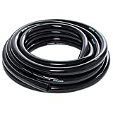 Hydrofarm Black Active Aqua 3/4" ID Tubing 25', HGTB75GF Inside Diameter, 25 feet