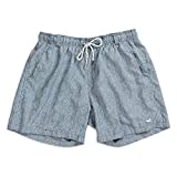Southern Marsh Dockside Swim Trunk - Toxaway Chambray, Washed Blue, X-Large
