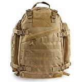 HIGHLAND TACTICAL Tactical Backpack, Desert, 19 Inch