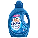 SUAVITEL Fabric Softener, Complete, Field Flowers, 356 Loads Total, Laundry Supplies, Long Lasting, 105 Oz Bottle (Pack of 4) (US06524A)