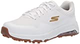 Skechers womens Skech-air Dos Relaxed Fit Spikeless Golf Shoe, White, 7 US