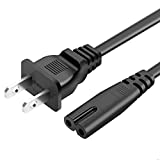 AC Power Cord Compatible Xbox One S, Xbox One X, Xbox Series X / S, Sony PS3 Slim / PS4 / PS5 Playstation 4 Slim Game Console Replacement Power Supply Cord Cable