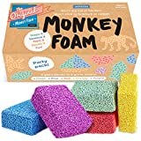 Original Monkey Foam - 5 Giant Blocks in 5 Great Colors - Excellent for Creative Play - Educational Classroom Pack Size - Never Dries Out! - by Impresa