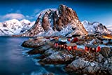 Ravensburger 17081 Hamnoy Lofoten - 3000 Piece Puzzle for Adults, Every Piece is Unique, Softclick Technology Means Pieces Fit Together Perfectly