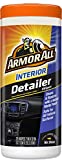 Car Detailer Wipes by Armor All, Interior Car Wipes for Dirt and Dust, 25 Count