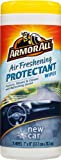 Armor All Car Interior Cleaner Protectant Wipes - Cleaning for Cars & Truck & Motorcycle, New Car, 25 Count, 78533