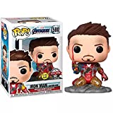 Funko Pop! Avengers Endgame: I Am Iron Man Glow-in-The-Dark Deluxe Vinyl Figure, Multicolored