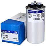 Carrier/Bryant P291-4053RS - 40 + 5 uF MFD x 370 VAC Genteq Replacement Dual Capacitor Round # C3405R / 97F9849