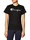 Champion Women's The Heritage TEE, Black, LARGE