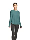 C9 Champion Women's Fashion Long Sleeve T-Shirt, Aqua Tonic, M