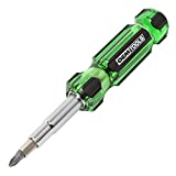 OEM TOOLS 22588 13-in-1 Multi-Bit Screwdriver, Nut Driver and Schrader Valve Tool, Multi Tool Screwdriver Kit, HVAC tools, Electrician Tools