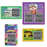 My Scratch Offs Pregnancy Announcement Reveal Scratch Off Fake Lotto Replica Tickets VARIETY Pack 5 Baby Delivery Scratch-Off Party Favor Family & Friends