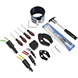 Yoursme Tools 17 Pcs Hydraulic Cylinder Repair Tool Kit for Skid Steers, Loaders, Backhoes, etc.