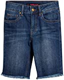 dollhouse Womens Shorts  High Waisted Soft Stretch 5 Pocket Denim Bermuda Jean Shorts, Size 9, Driftwood (Dark)