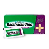 (144 Pack) CareALL Bacitracin Antibiotic Zinc Ointment 0.9gr Foil Packet. First Aid Ointment to Prevent and heal infections for Minor cuts, scrapes and Burns.