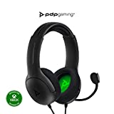 PDP Gaming LVL40 Stereo Headset with Mic for Xbox One, Series X|S - PC, iPad, Mac, Laptop Compatible - Noise Cancelling Microphone, Lightweight, Soft Comfort On Ear Headphones, 3.5mm jack - Black