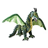 Melissa & Doug Lifelike Plush Giant Winged Dragon Stuffed Animal (36 x 40.5 x 16 in)