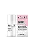 Acure Seriously Soothing Serum Stick 100 Vegan For Dry to Sensitive Skin Blue Tansy Hyaluronic Acid Soothes Hydrates, clear, Unscented, 1 Fl Oz