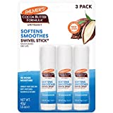 Palmer's Cocoa Butter Formula Moisturizing Swivel Stick with Vitamin E, Softening & Soothing Lip Balm, Face & Body Stick Moisturizer Ideal for Treating Dry Skin Patches (Pack of 3)
