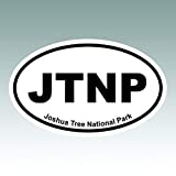 RDW Joshua Tree National Park Oval Sticker - Die Cut - Decal - Euro JTNP - Size: 4.00" x 2.40"