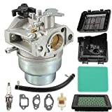 LIYYOO GCV160 Carburetor with Air Filter Cover Ignition Coil Replacement for Honda GC160 GCV135 GC135 HRB216 HRR216 HRS216 HRT216 HRZ216 Lawn Mower Engine Replace 16100-Z0L-023 16100-Z0L-802