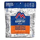 Mountain House Italian Style Pepper Steak| Freeze Dried Backpacking & Camping Food |2-Servings | Gluten-Free