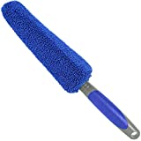 VIKING Microfiber Metal Free Rim and Wheel Brush for Wheel Cleaning - Blue