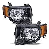 JSBOYAT Headlight Assembly Replacement for 08-12 Ford Escape Driver and Passenger Side