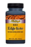 Fiebings Edge Kote, 4 Oz. - Color Coats Leather Edges - Black