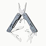 NexTool Keychain Multitool, Mini Multi Pliers with Pocket Knife, Screwdriver and Bottle&Can Opener, Pocket Tool, Father's Day Gifts from DaughterMini Sailor)