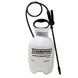 Chapin International 20075 Disinfectant Bleach Sprayer, 1 Gallon, Translucent White