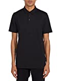 Volcom Men's Onslot Short Sleeve Polo Shirt Black