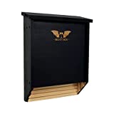 BIGBATBOX - Bat House for Outdoors - Clean Your Backyard from Mosquitoes - Wooden Bat House Kit - with Our Proven Bat Box Design, You are Almost Guaranteed to Attract Bats! WildYard