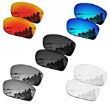 SmartVLT Set of 5 Men's Replacement Lenses for Oakley Valve New 2014 OO9236 Sunglass Combo Pack S01