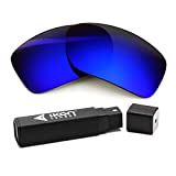 IKON LENSES Polarized Replacement Lenses For Oakley Valve Sunglasses (Deep Blue Mirror)