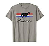 Ford Bronco Logo Stripes T-Shirt