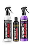 SHINE ARMOR Car Interior Cleaner, Leather Cleaner & Ceramic Coating Fortify