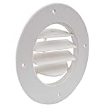 RecPro RV Air Louver Ceiling Vent 6.5" | Fully Adjustable | for 4-5/8" Ducting (10-Pack)
