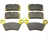 Master Chen Front Rear Brake Pads Brakes for Can Am Spyder RT RT-S RS RS-S GS Roadster SE5 SM5 990CC RS Phantom Black 2008 2009 2010 2011 2012 FA474 FA473 MC0393