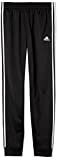 adidas Boys' Big Active Sports Athletic Tricot Jogger Pant, Iconic Black, 14/16