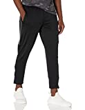 Amazon Essentials Men's Performance Stretch Knit Training Pant, Black, Large