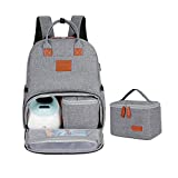 V-COOOL Breast Pump Bag Backpack, Tote Bag with 15.6 Inch Laptop, Fits Most Brands Breast Pumps and Cooler Bag, Pumping Bag for Working Mom(Gray)