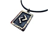 Jera Harvest and Cycle Rune - Viking Norse Rune Pendant Necklace Jewelry