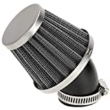 HIAORS 35mm Go Kart Bent Rubber Tube Air Filter Cleaner for NST SunL Kazuma Baja 50cc 70cc Coolster 110cc 125cc Atv Xr50 Crf50 CRF80F XR50R Dirt Pit Bike Scooter