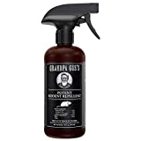 Grandpa Gus's Double-Potent Rodent Repellent Spray, Peppermint & Cinnamon Oil, Prevents Mouse/Rats from Nesting, Chewing Wiring in Home/Shop/RV, Machinery, Stored Vehicles, Boat/Car Storage, 16 oz