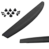 Tailgate Molding Cap Spoiler Compatible with 2009-2019 Dodge Ram 1500 2500 3500 Classic Tailgate Cover Molding Top Cap Protector Lip Spoiler Replace for CH1909100 55372052AH 6502632 926-578