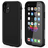 LOVE BEIDI iPhone 11 Waterproof Case 6.1 Screen Protector Underwater Shockproof Full-Body Dustproof Rugged Case for Aplle iPhone 11 (Black & Gray)