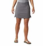 Columbia Women's Anytime Casual Skort, City Grey, 2X Plus